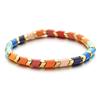 Подарки для вечеринок DIY Wave Stacking Coloful Boho Gold Besele Bracele Регулируемый браслет-обертка для женщин Модные браслеты из камня Ювелирные изделия