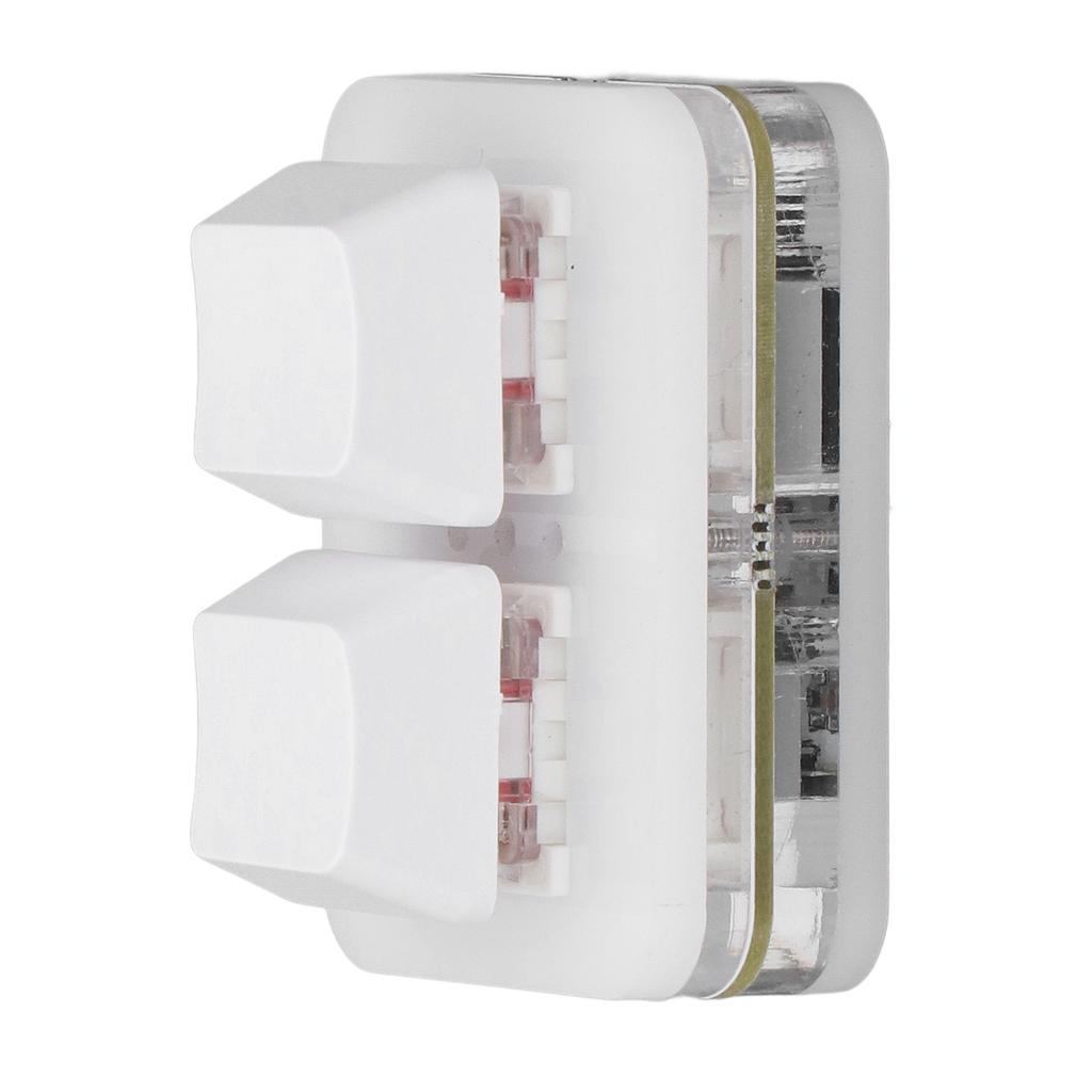 2 клавиши Красный Клавиатура Механическая USB-клавиатура для ритм-игр Функция копирования-вставки