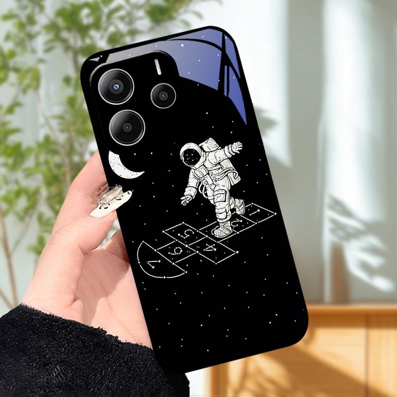 Стеклянный Чехол Для Телефона Для Redmi Note 14 Pro 4G 5G Закаленное Стекло Чехол Для Телефона Для Redmi Note14 Pro+ Funda 14Pro Plus 5G Защитные Чехлы