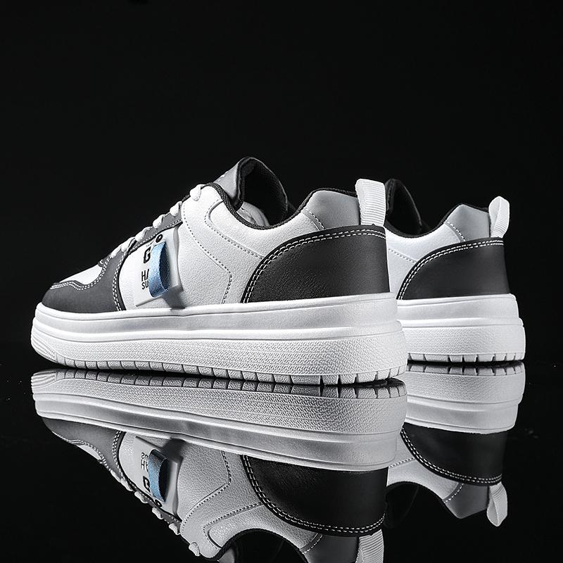 Весенняя новая мужская обувь, модная повседневная обувь на плоской подошве, удобная трендовая спортивная обувь, нескользящая обувь для инструментов