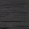 Black Dyed Nylon Filament Braided Sleeve Approximately 5mm 32-strand (flat Cord, Wide, 100m)