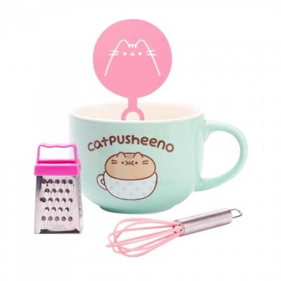 Pusheen Кружка и набор трафаретов Catpusheeno