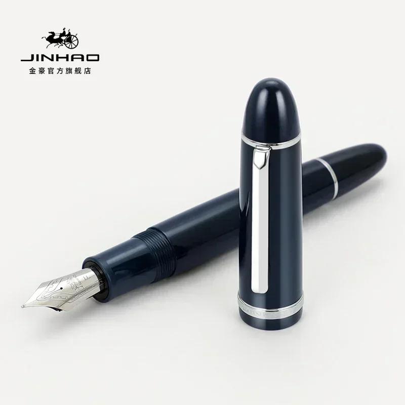 Перьевые ручки JinHao X159 Металлические EF 0.38мм F 0.5мм Пера Акриловые Школьные Офисные Принадлежности Канцелярские Товары Деловая Пишущая Ручка PK 9019