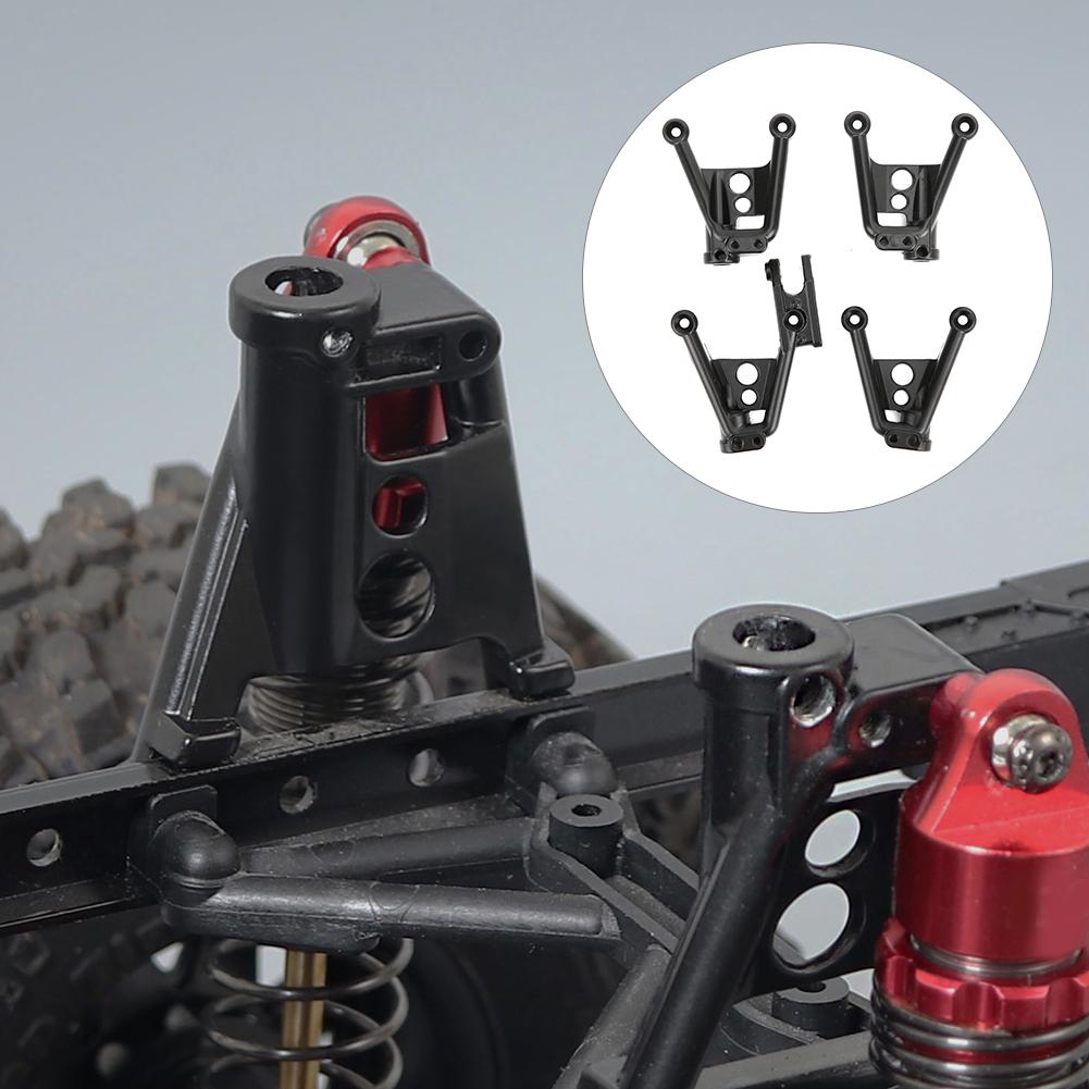 4 шт. RC автомобильный металлический амортизатор для башен, подходит для SCX10 II 90046 90047 1/10 RC Crawler