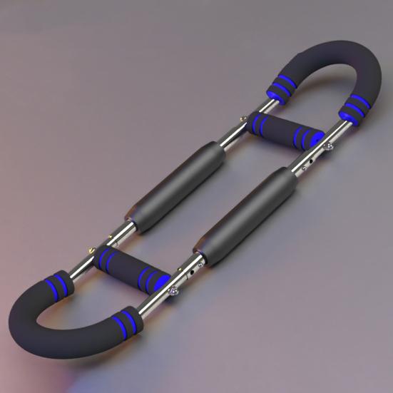 Тренажер Twister Arm с пенопластовой ручкой 40-50 кг, регулируемая штанга для тренировки груди, тренажер для укрепления мышц предплечья и трицепса, эспандер для груди, оборудование для домашнего фитнеса