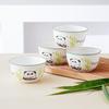 Cartoon Panda Ceramic Rice Bowl Set