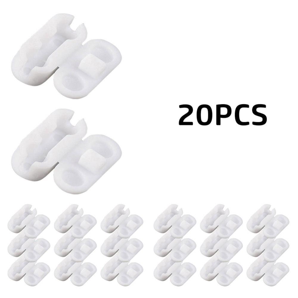 4/10/20 шт. пластиковый разъем для цепи для штор, запасной инструмент, вертикальные жалюзи, столярные зажимы, рулонные жалюзи