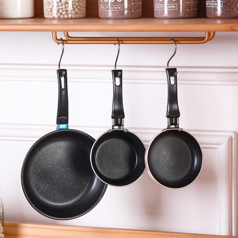 Сковорода из нержавеющей стали с антипригарным покрытием Mini Thick Steak Flat Milk Pans для газовой плиты, индукционной плиты, кухонной посуды