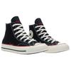 Converse 1970-е Серия Любовь Удобные Классические Высокие Кеды Унисекс Кроссовки Черно-Красные A19061C