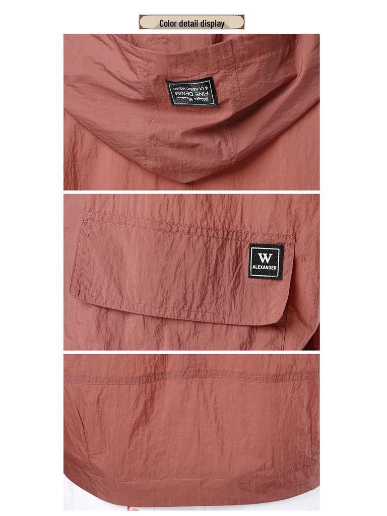 Легкая Универсальная Куртка с Защитой от Солнца Большого Размера для Лета