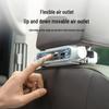 2026 Creative Dual-Turbine Leafless Car Seat Cooling Fan with USB Charging