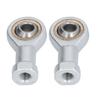 2pcs Rod End Radial Joint Bearing Fisheye Joint Bearing SI6T KSA6T for Machinery Electric Tools