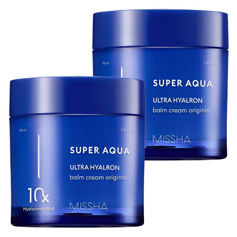 MISSHA Super Aqua Ultra Hyalron Бальзам-крем Оригинал 70 мл × 2