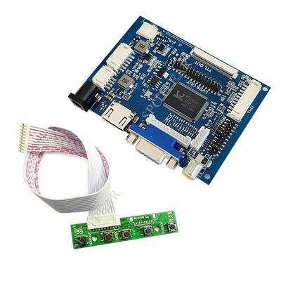 Плата драйвера GPS-дисплея для автомобиля PCB800099: HDMI VGA AV в TTL RGB LVDS
