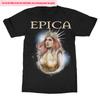 Винтажная футболка группы Epica ABYSS OF TIME Подарок для фанатов Черная S-5XL Футболка SN245 Унисекс