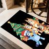 Happy Howloween Party Floor Mat Suitable for Game Room Entryway Kitchen Balcony Anti-slip Rug Anime Office Decor Birthday/Christmas Gift