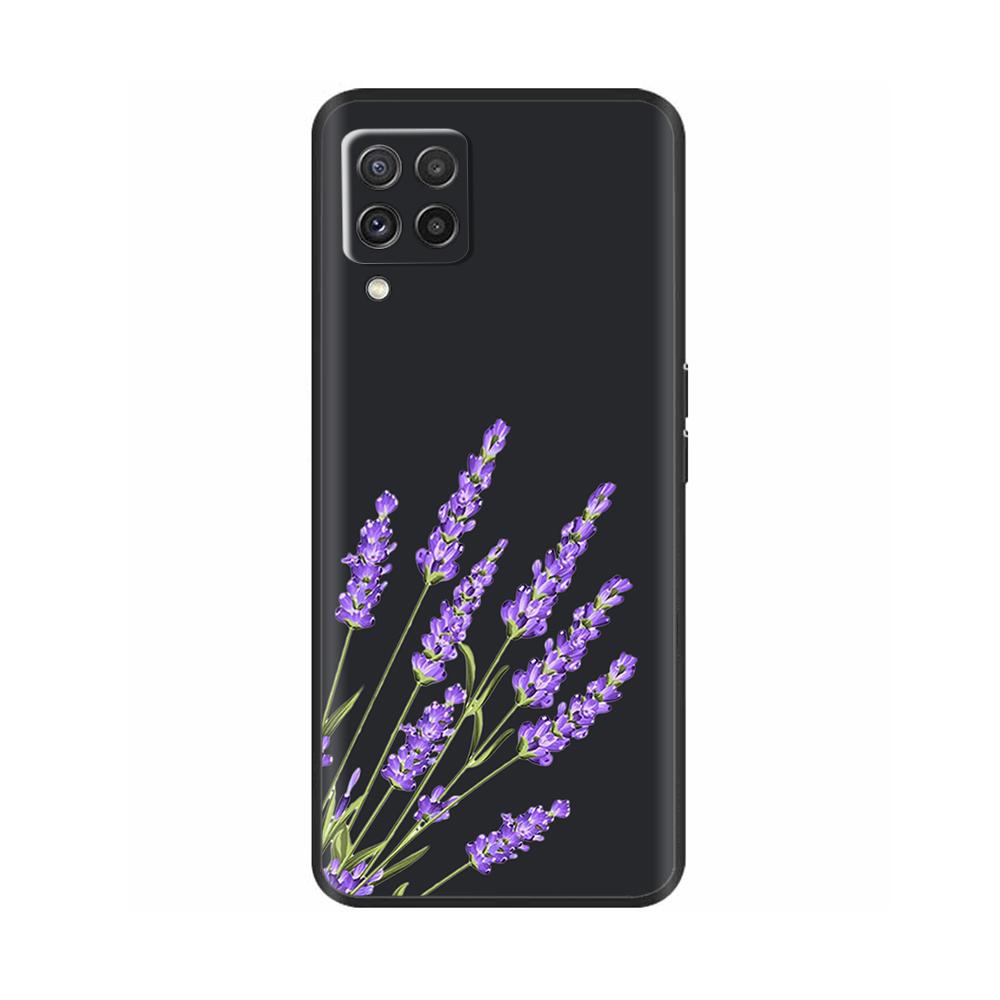 For Samsung Galaxy M22 M32 4G Case Phone Back Cover For Samsung M32 4G M22 F22 Case Soft Black Silicone Bumper Shell 6.4 inch