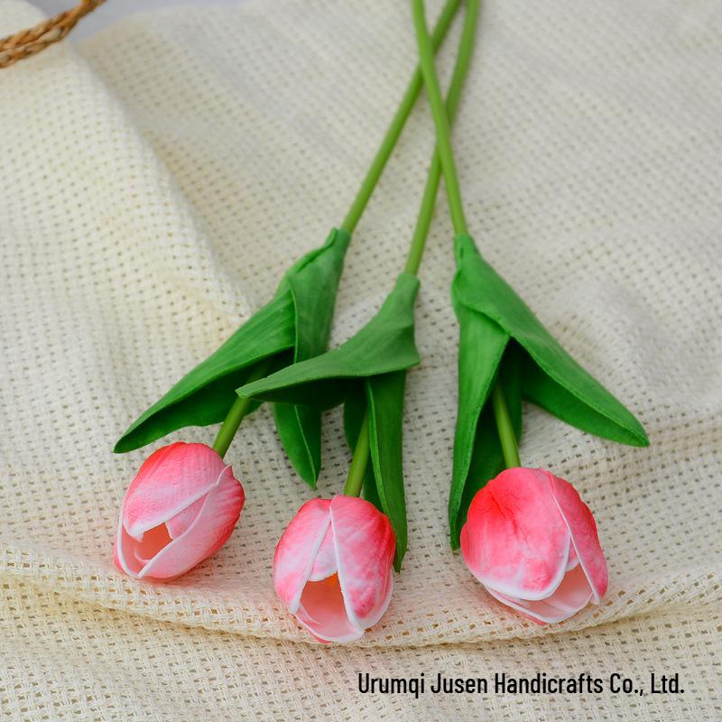 Искусственные тюльпаны для домашнего декора и свадебных букетов