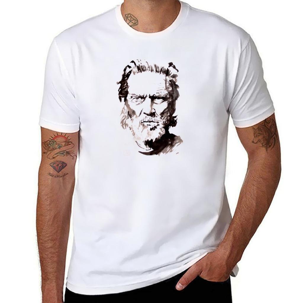 jeff bridges TShirt AntiFade Casual Tee Shirt