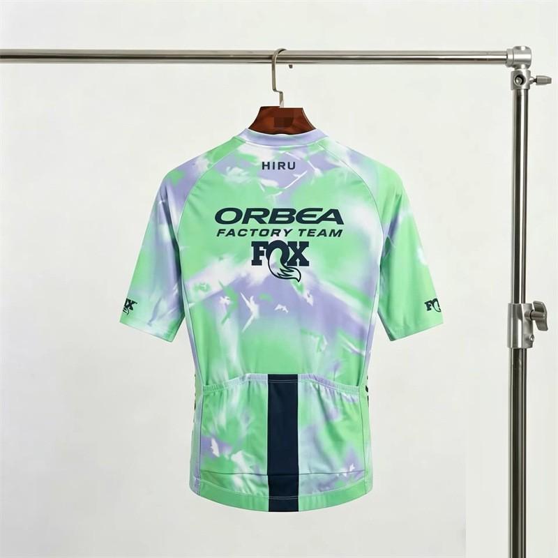 Mens Cycling Jersey Short Sleeve Road Bike Performance Top Breathable Quick Dry Marble Print