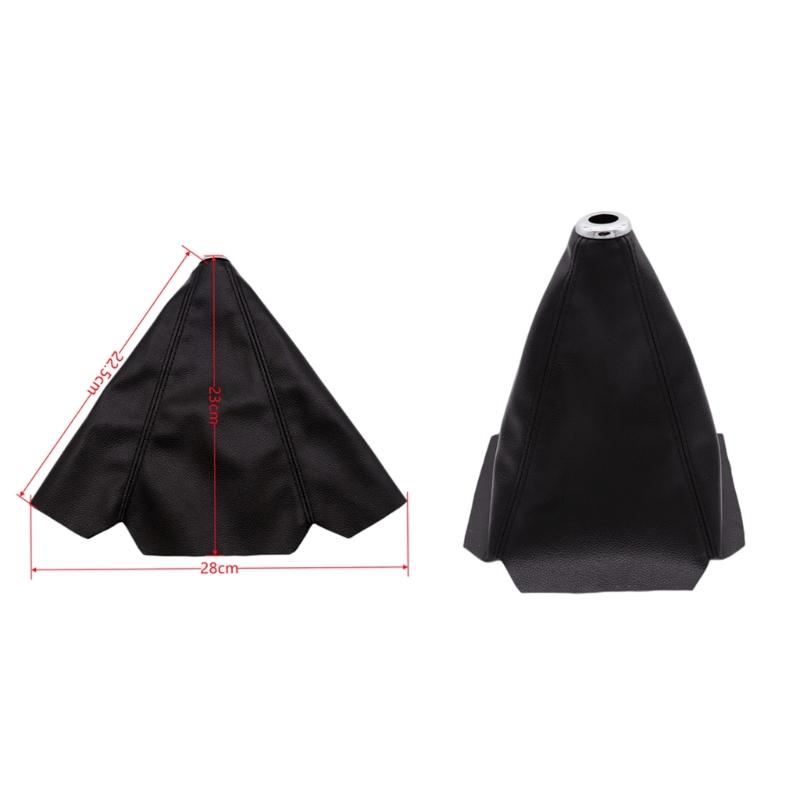 Универсальный чехол для рычага переключения передач из искусственной кожи, чехол для автомобильного рычага переключения передач, пылезащитный чехол