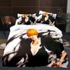 Japan Anime BLEACH Bedding Set Cartoon Comforter Duvet Cover Sets Bed Linen Twin Queen King Single Size Home Decor Kids Kawaii