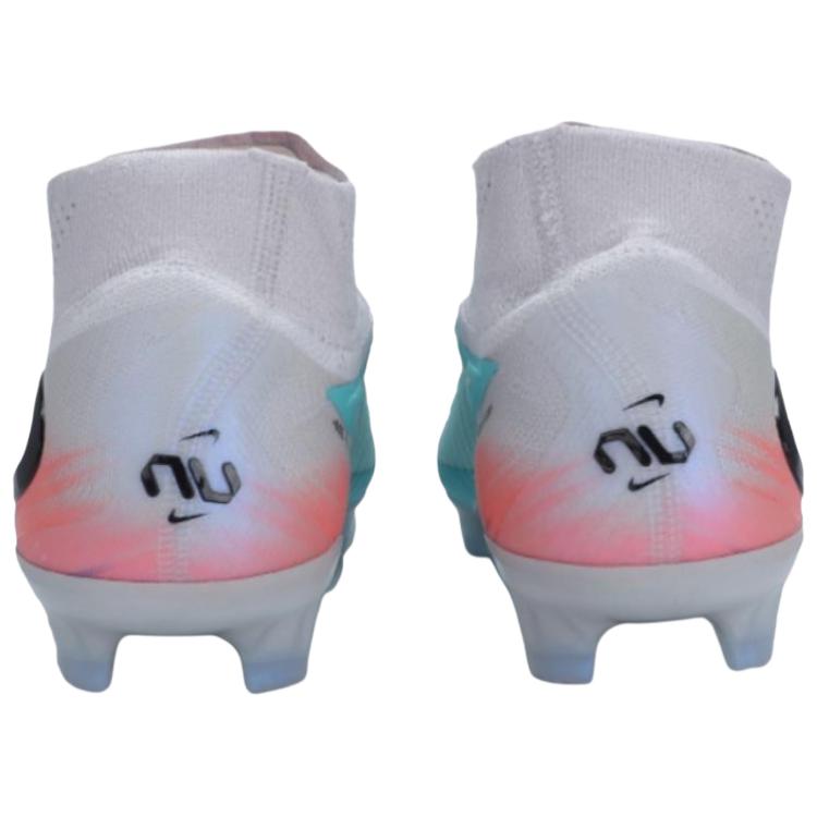 Nike United Phantom 6 High Elite Pistachio Frost/Hyper Orange Унисекс Бутсы Синие IB2468-300