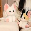 Cute And Soft Stuffed Cat Plush Soft Short Fur Desk Decoration For Home Office