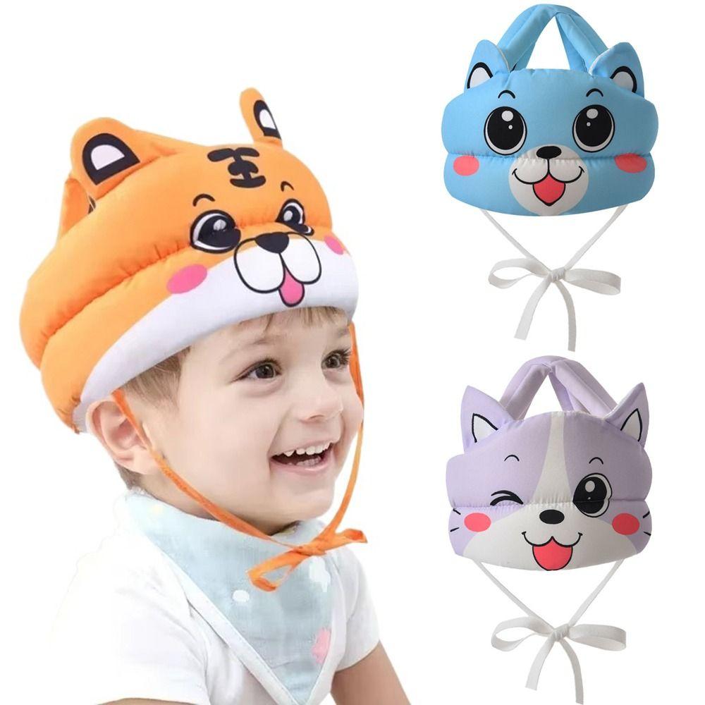 Adjustable Toddler Head Protector Protective Infant Crash Cap Cute Bumper Bonnet Learn To Walk