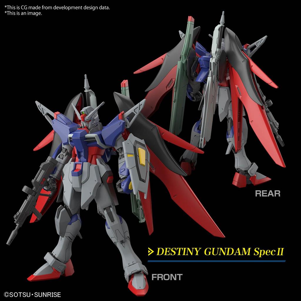 BANDAI SPIRITS HG Mobile Suit Gundam SEED FREEDOM Destiny Gundam Spec II Zeus Silhouette масштабная пластиковая модель с цветовой кодировкой 1/144