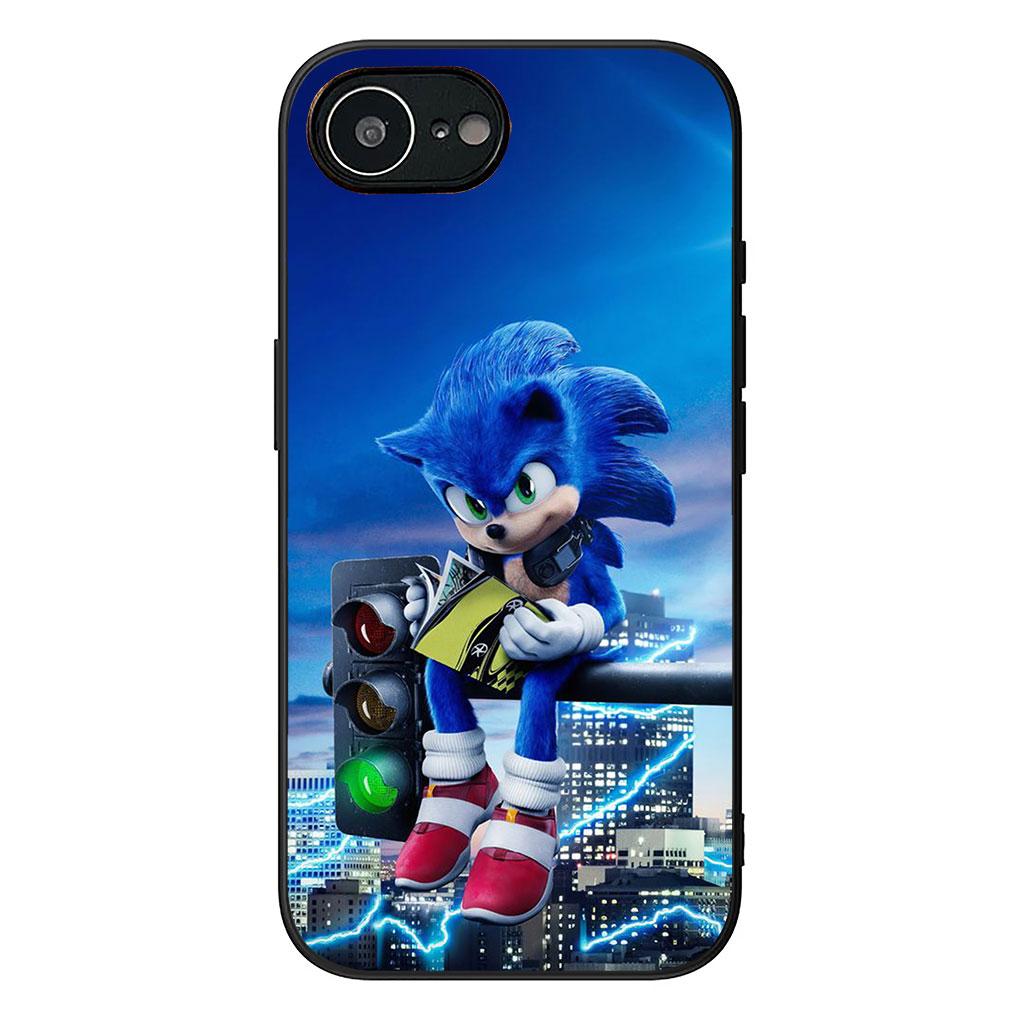Phone Cover for Samsung Galaxy S25 S24 S23 FE Plus Ultra S7 Edge A16 A15 5G s25+ Casing Flexible Case S-Sonics Hedgehog