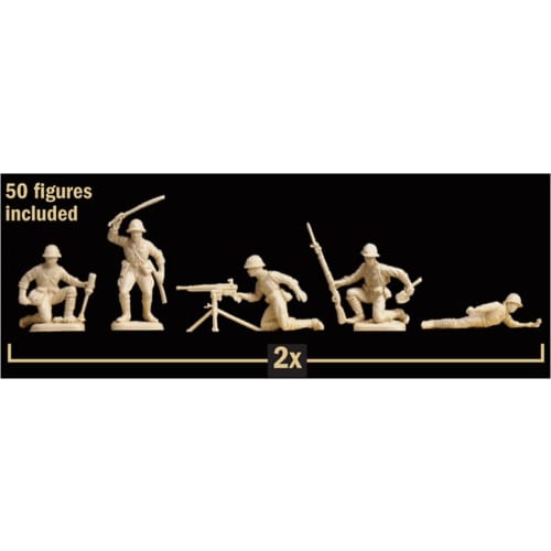 Platz Italeri 1/72 Japanese Army Infantry Plastic Model Kit IT6170