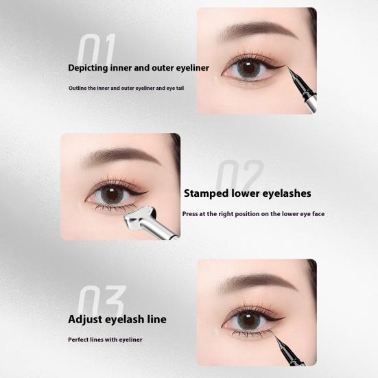 1 набор подводок для нижних ресниц, водостойкая, устойчивая к размазыванию и поту, длинная подводка для глаз