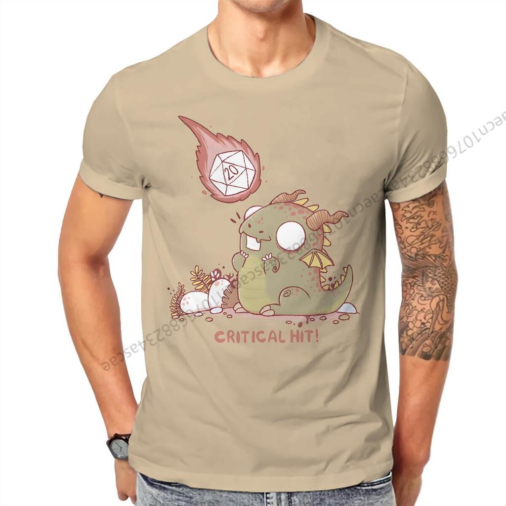 Dnd Critical Hit T Shirt Unisex Tees Summer Clothing Cotton Oneck Tshirt