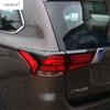 4 шт. ABS Хромированные аксессуары для Mitsubishi Outlander 2015 - Задние фонари Лампа Накладка на веки Накладка на брови Комплект накладок