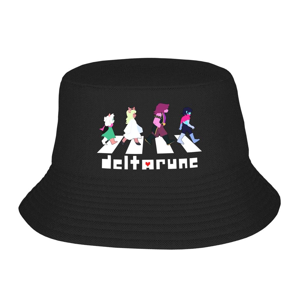 Deltarune Его ТВ ВРЕМЯ Панамы Весенний Пикник Головные Уборы Штуки Тэнна Рыболовная Шляпа для Женщин Унисекс Шляпа-Ведро Легкая