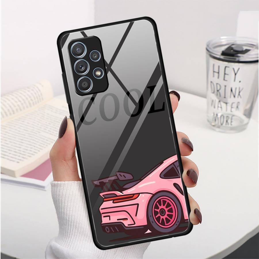 Чехол для Samsung Galaxy A56 A35 A25 A51 A52 A73 A34 A15 A50 A16 A02 A14 A30 A21 A06 A36 A71 A13 A20 A12 A10 Чехол для телефона Крутая машина