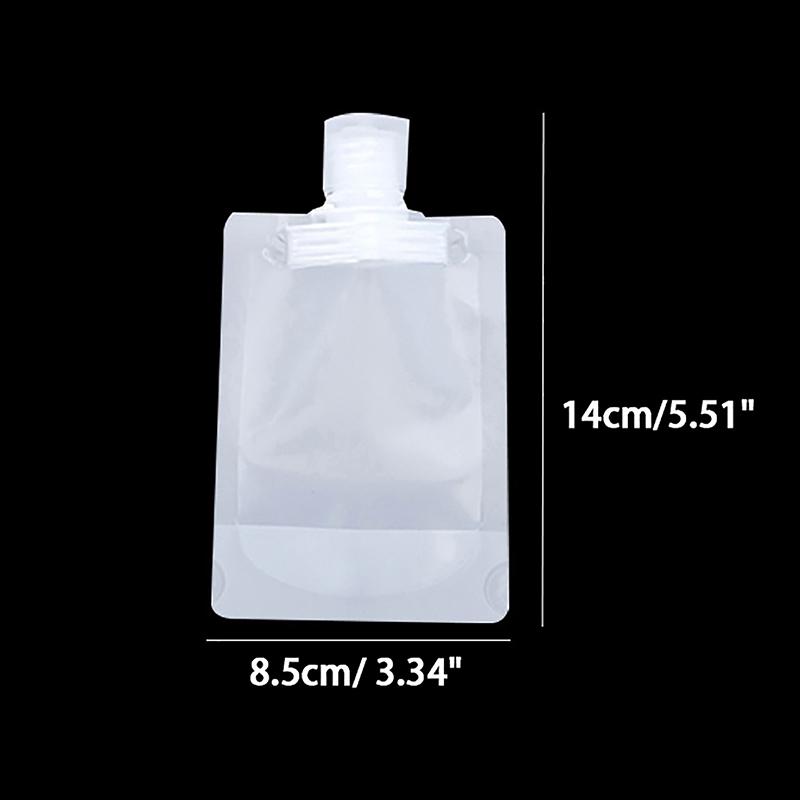 Прозрачная упаковочная сумка-раскладушка, пластиковая сумка с носиком, портативная дорожная упаковочная сумка для жидкости, макияжа для лосьона, шампуня