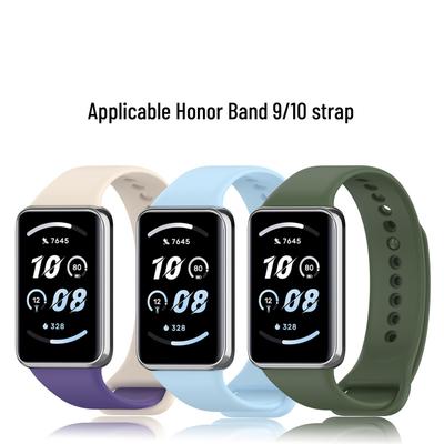 Силиконовый ремешок для Honor Band 10 и 9 версии NFC - Смарт-спортивный сменный браслет