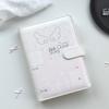 MINKYS Искусственная кожа Ангельские крылья Милый A5 K-pop Фотокарточки Коллекционный Блокнот-альбом для фотокарточек idol Альбом для хранения idol Канцелярские товары