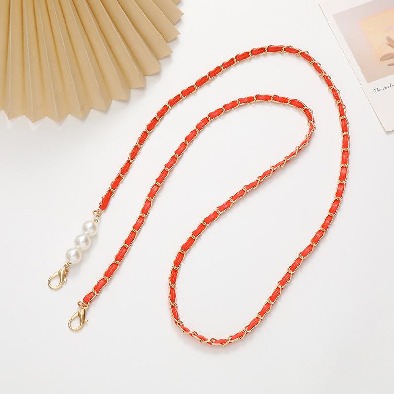 Pearl Mobile Phone Chain Necklace - Crossbody Lanyard for Women