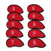 10Pcs Golf Club Headcover Waterproof Golf Head Covers Fit Most Brands Golf Iron