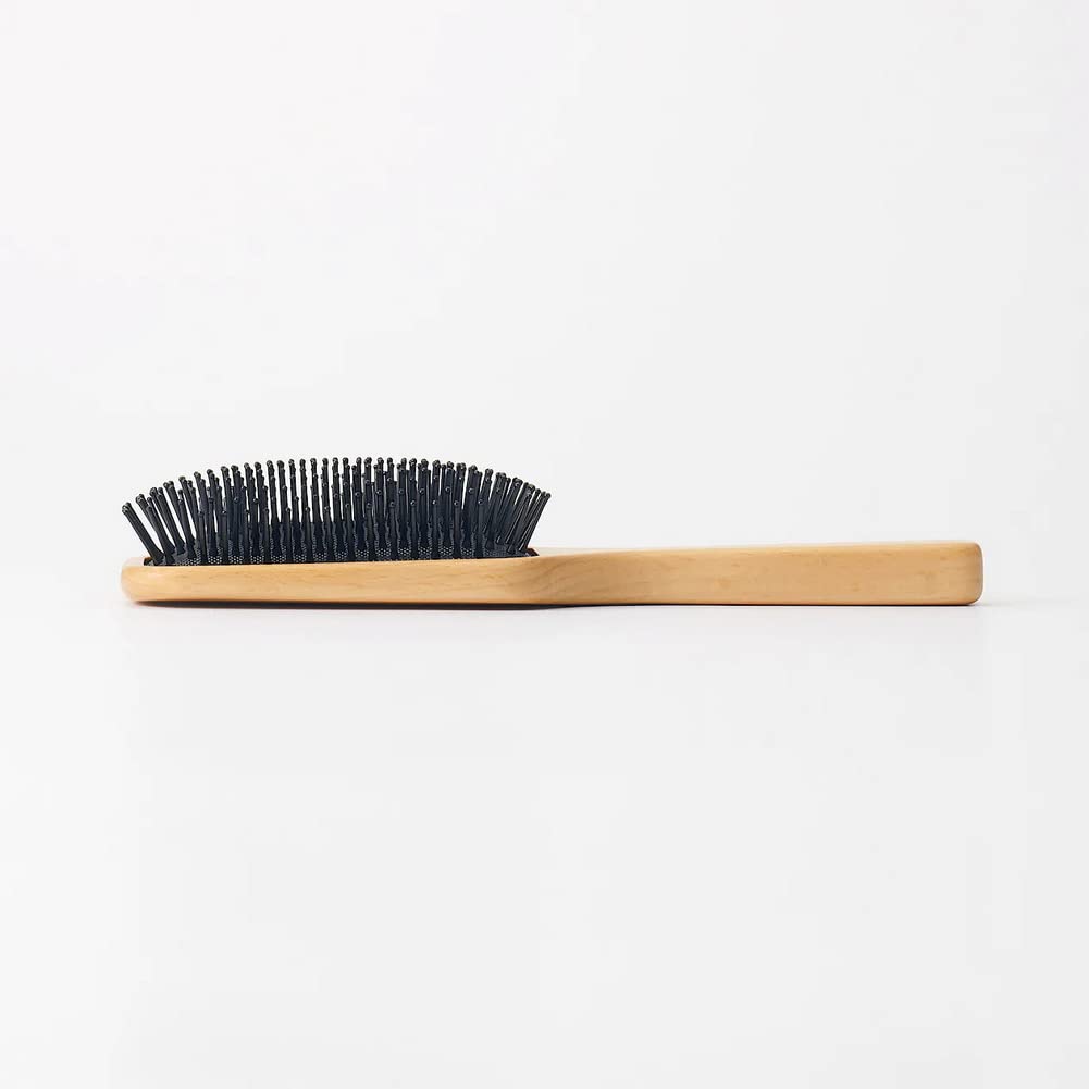 MUJI Beechwood Scalp Care Total Length 82575149 Brush, 23.5cm,