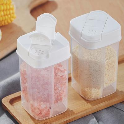 1 шт., контейнер для дозатора специй, пластиковая банка для приправ, для соли