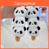 Charming Plush 15cm Panda Backpack Pendant Colorful Keychain Cute Gift Children For