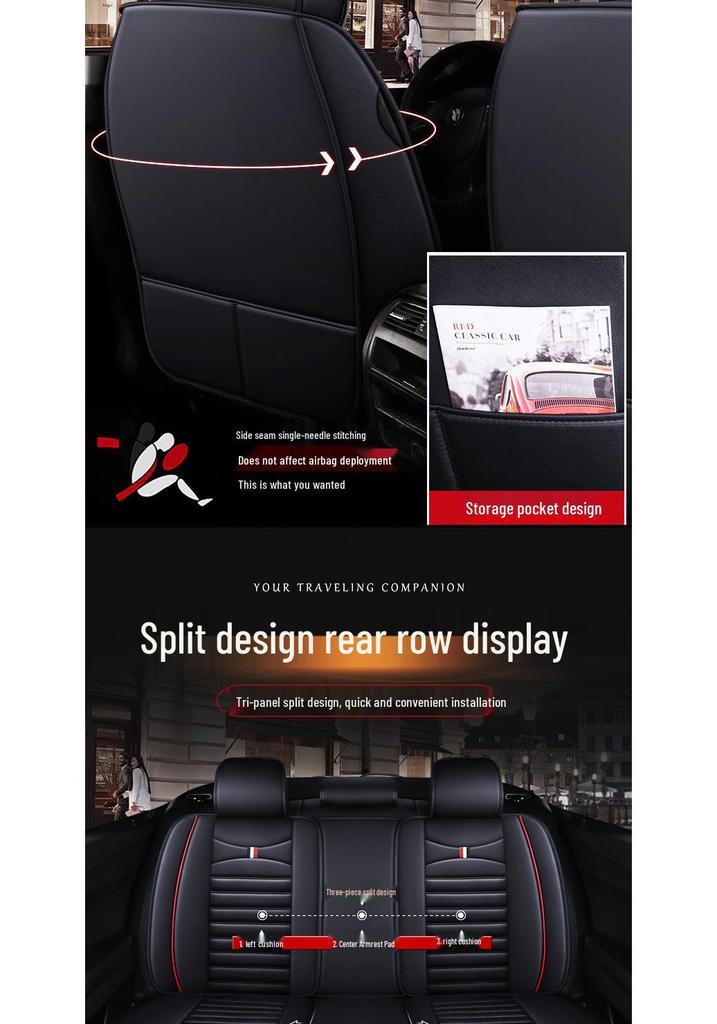 Full Surround Leather Seat Covers for Roewe 350, 360, 550, 750, 950