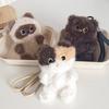 Soft Fluffy Cat Bag Pendant Cute Kitten Backpack Charm New Kitten Key Ring  Car Keys