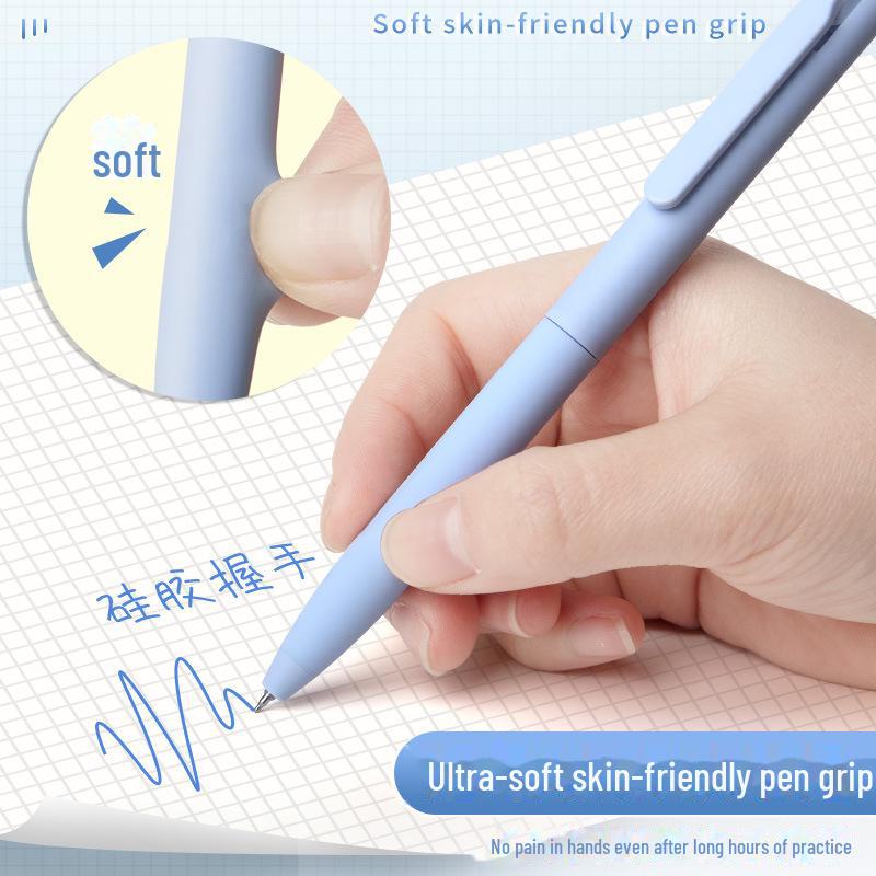 Набор гелевых ручек Kaba Bear Morandi - японские высококачественные цветные маркеры с кнопочным механизмом