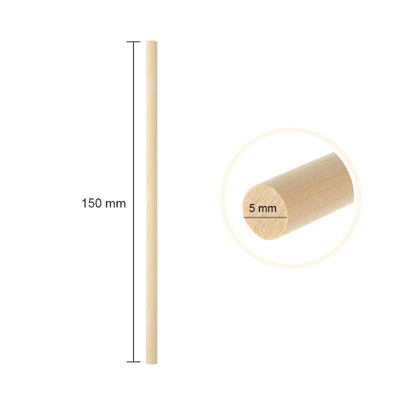 10/25/50/100 шт. круглые деревянные палочки, палочки для рукоделия, изготовление фруктового мороженого и изготовление моделей, игла для торта, сделай сам, прочная игла, строительная модель, деревообработка