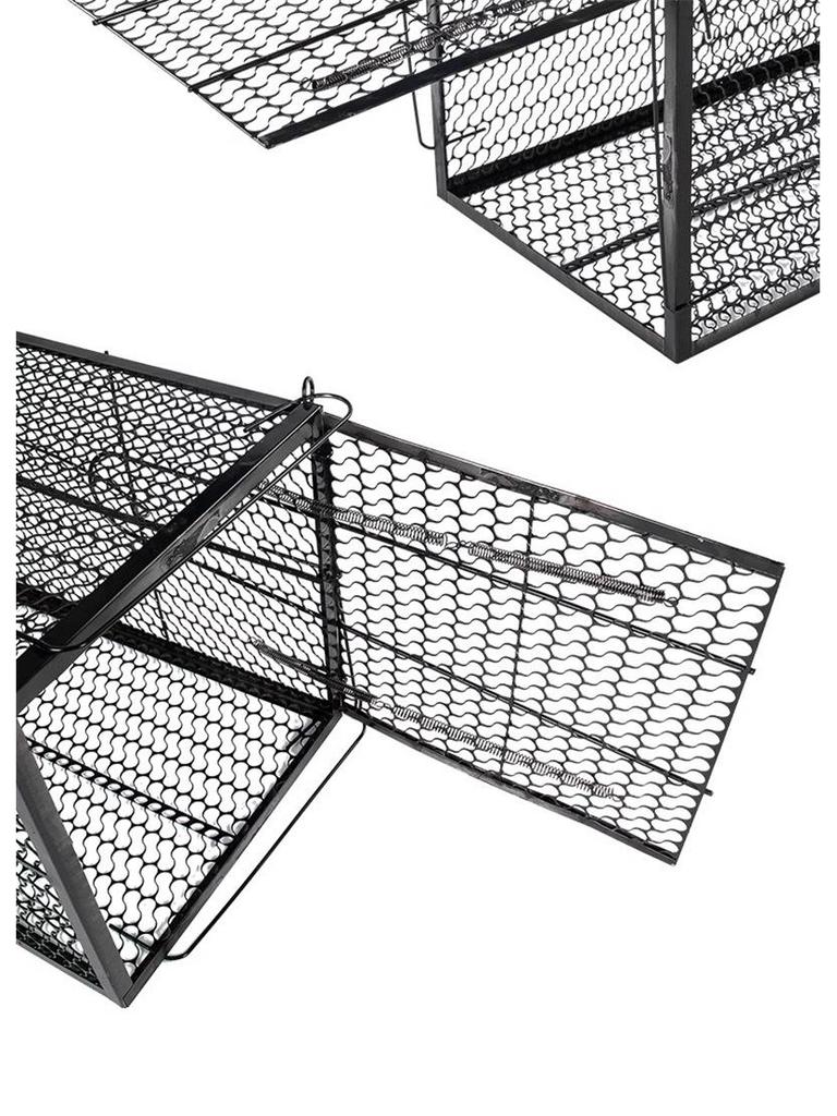 Полностью автоматическая клетка для больших кошек для гуманного спасения